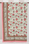 20s Cotton Bed Cover In Floral Print