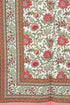 20s Cotton Bed Cover In Floral Print