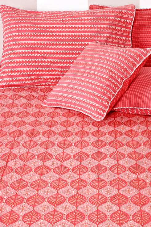 20s Cotton Bed Cover In Floral Print