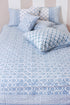 20s Cotton Bed Cover in Block Print