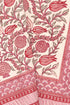 20s Cotton Bed Cover in Block Print