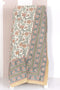 20s Cotton Bed Cover in Block Print