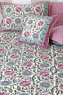 20’s Cotton Bed Cover In Floral Print