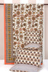20s Cotton Bed Cover In Floral Print