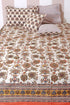 20s Cotton Bed Cover In Floral Print