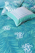 20s Cotton Bed Cover In Foliage Print