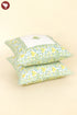 20s Cotton Cushion Cover in Floral Block Print