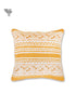 20s Cotton Cushion Cover in Block Print with Piping