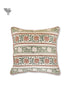 20s Cotton Cushion Cover in Block Print with Piping