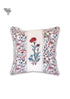 20s Cotton Cushion Cover in Block Print with Piping