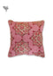 20s Cotton Cushion Cover in Floral Block Print