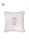 20s Cotton Cushion Cover in Block Print with Piping