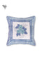 20s Cotton Cushion Cover in Floral Block Print
