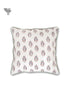 20s Cotton Cushion Cover In Floral Block Print