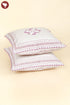 20s Cotton Cushion Cover in Floral Block Print