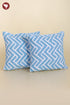 20s Cotton Cushion Cover in Block Print