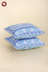 20s Cotton Cushion Cover in Block Print