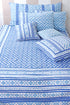 20s Cotton Cushion Cover in Block Print