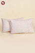 40s Cotton Pillow Cover in Floral Block Print