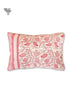 40s Cotton Pillow Cover in Block Print