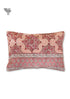 40s Cotton Pillow Cover in Block Print