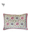40s Cotton Pillow Cover in Floral Print