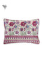 40s Cotton Pillow Cover in Block Print