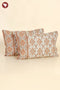 40s Cotton Pillow Cover in Floral Print