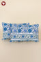 40s Cotton Pillow Cover in Floral Print