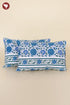 40s Cotton Pillow Cover in Floral Print