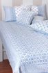 20s Cotton KING SIZE Bed Cover In Block Print