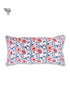 20s Cotton Cushion Cover in Floral Block Print