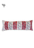 20s Cotton Lumbar Cushion Cover In Block Print