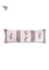 20s Cotton Lumbar Cushion Cover in Floral Block Print