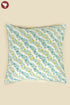 20s Cotton Cushion Cover in Floral Block Print