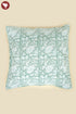 20s Cotton Cushion Cover in Floral Block Print