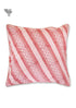 20s Cotton Cushion Cover in Block Print with Piping