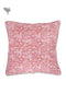20s Cotton Cushion Cover in Floral Block Print
