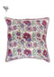 20s Cotton Cushion Cover in Block Print with Piping