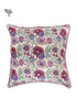 20s Cotton Cushion Cover in Block Print with Piping