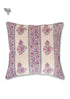 20s Cotton Cushion Cover in Floral Block Print