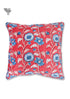 20s Cotton Cushion Cover in Floral Block Print