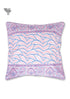 20s Cotton Cushion Cover in Block Print with Piping