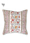20s Cotton Cushion Cover In Floral Block Print