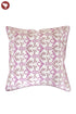 20s Cotton Cushion Cover in Floral Block Print