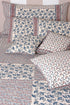 20s Cotton Cushion Cover in Floral Block Print
