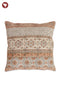20s Cotton Cushion Cover in Floral Block Print
