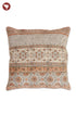 20s Cotton Cushion Cover in Floral Block Print