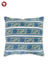 20s Cotton Cushion Cover in Floral Block Print