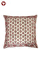 20s Cotton Cushion Cover in Floral Block Print